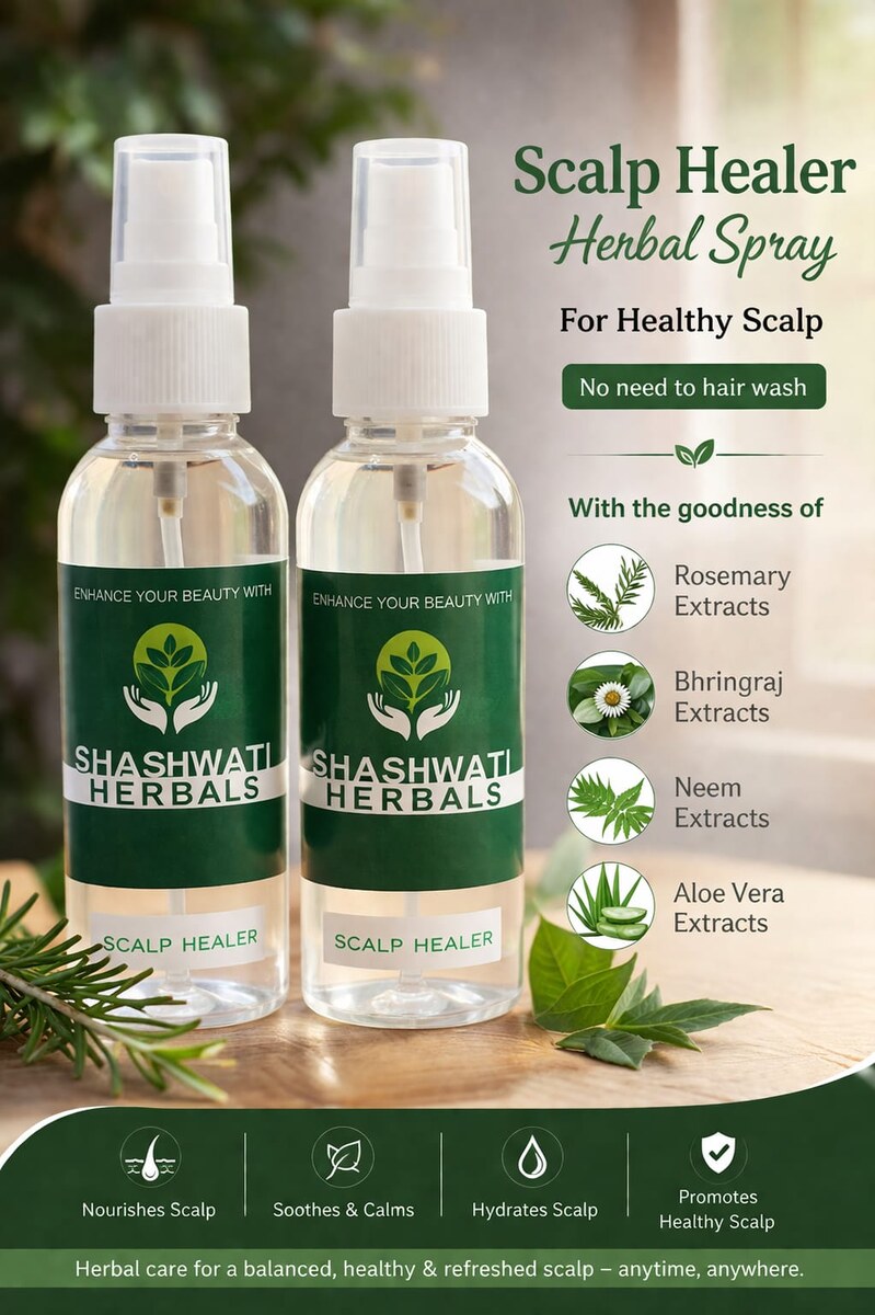 Scalp Healer Herbal Spray